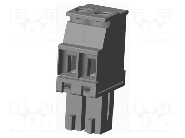 Connector: pluggable terminal block; plug; female; angled 90°
