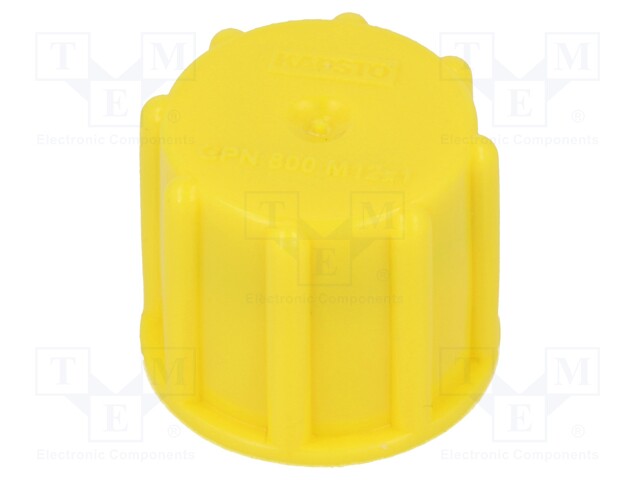 Protection cover; male M12 connectors; plastic