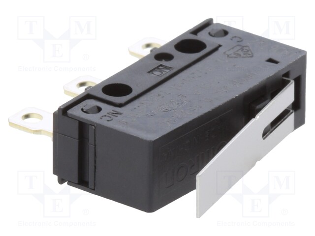 Microswitch SNAP ACTION; with lever; SPDT; 0.1A/125VAC; ON-(ON)