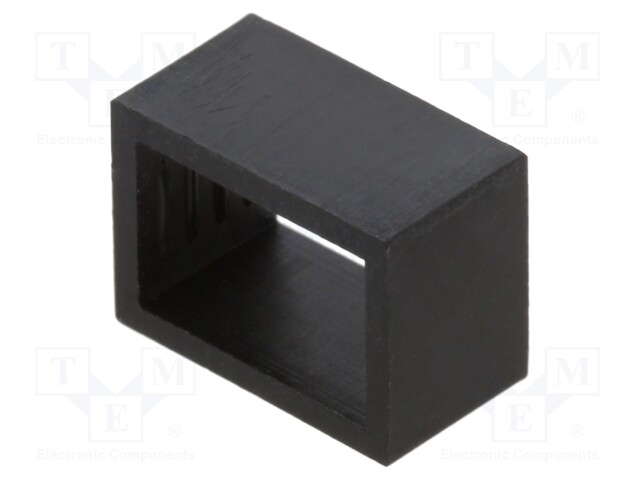 LED HOLDER, BLACK, RWXD RECTANGULAR LED