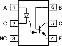 Optocoupler; THT; Ch: 1; OUT: transistor; CTR@If: 75%@10mA; DIP6