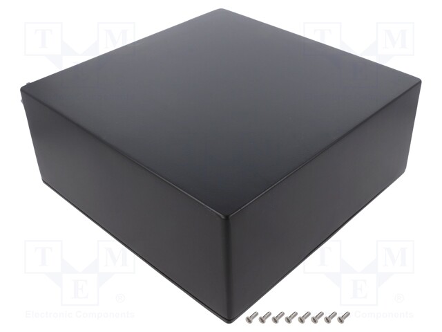 Enclosure: multipurpose; X: 250mm; Y: 250mm; Z: 100mm; aluminium