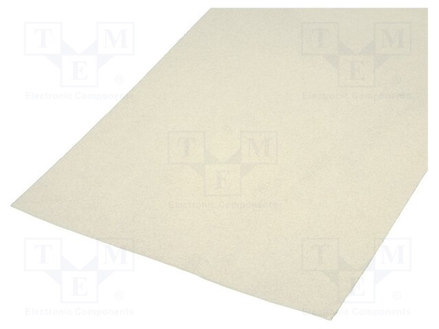 Heat transfer pad: acrylic; W: 240mm; light grey; D: 1.5mm; 3W/mK