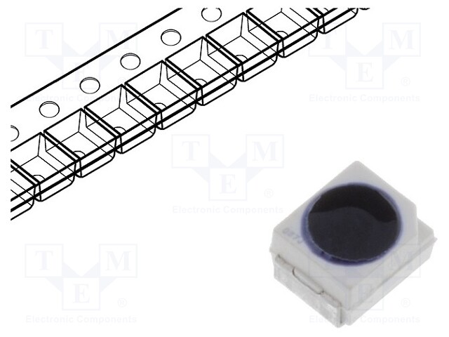 Phototransistor; PLCC2; λp max: 980nm; 35V; 60°; λd: 750-1120nm