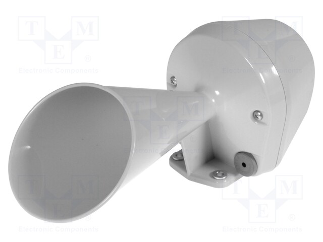 Signaller: sound; membrane siren; 230VAC; 108dB; Series: HPT; IP55