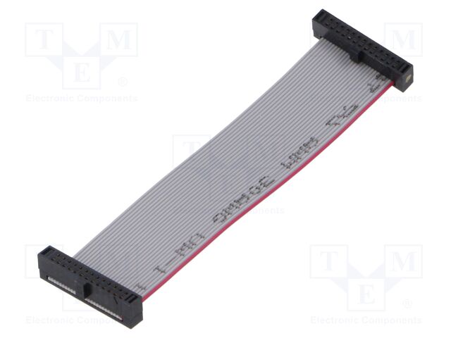 Ribbon cable with IDC connectors; Tape ph: 0.64mm; 76.2mm