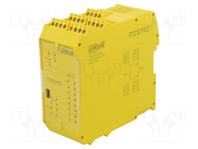 Module: programmable safety controller; 24VDC; IN: 16; OUT: 12