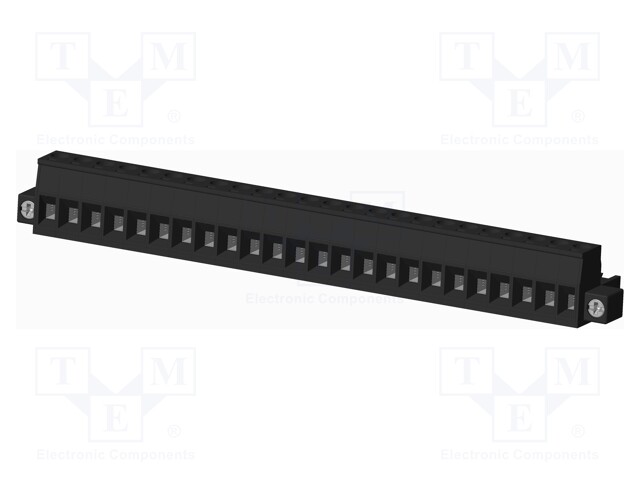Connector: pluggable terminal block; plug; female; straight; 5mm