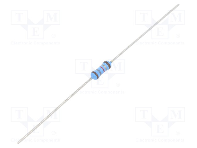 Resistor: thin film; THT; 18.2Ω; 600mW; ±5%; Ø2.5x6.5mm; 50ppm/°C