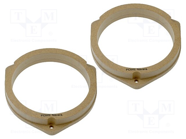 Spacer ring; MDF; 165mm; Nissan; impregnated,varnished