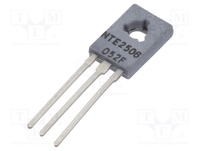 Transistor: NPN; bipolar; 115V; 0.4A; 5W; TO126