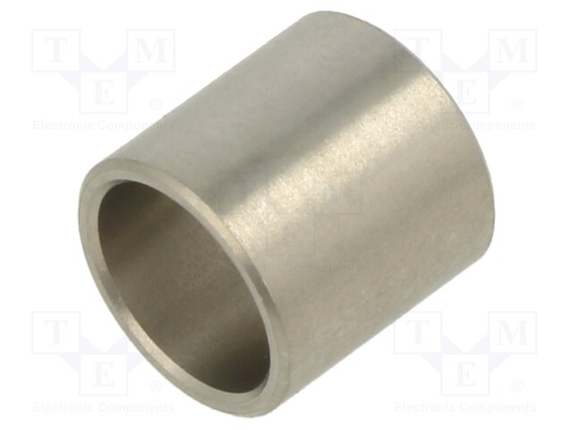 Spacer sleeve; 2mm; cylindrical; stainless steel; Out.diam: 7mm