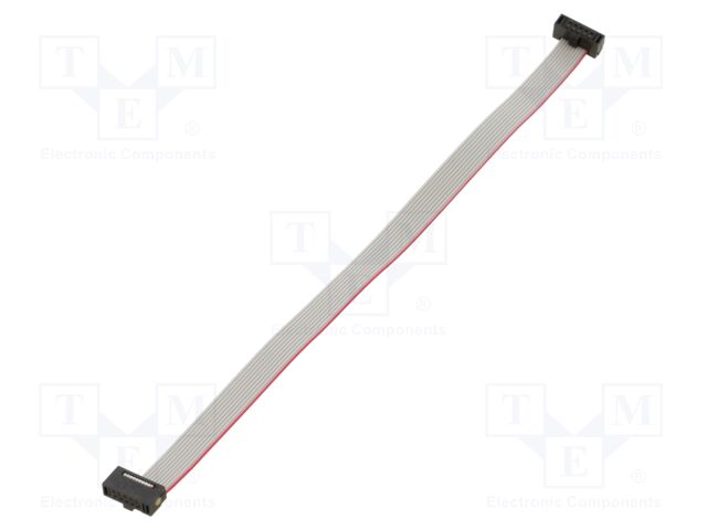 Ribbon cable with IDC connectors; Tape ph: 0.64mm; 165mm