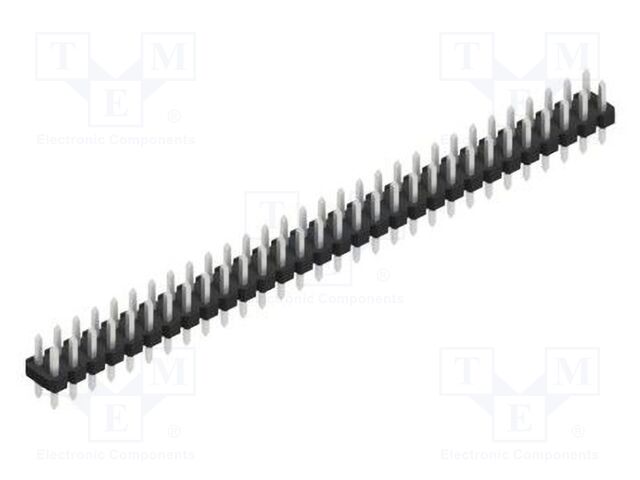 Connector: pin strips; pin header; male; PIN: 60; 2.54mm; THT; 2x30