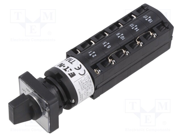Switch: step cam switch; Stabl.pos: 11; 10A; 1-2-3-4-5-6-7-8-9-10