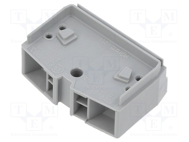 Terminal block; ways: 1; 0.08÷2.5mm2; spring clamp; 800V; 24A