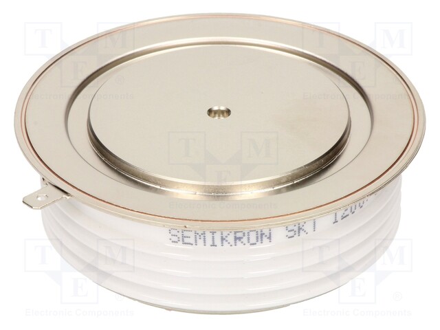 Hockey-puck thyristor; 1.6kV; 550A; 250mA; Ifsm: 9kA; TO200AB