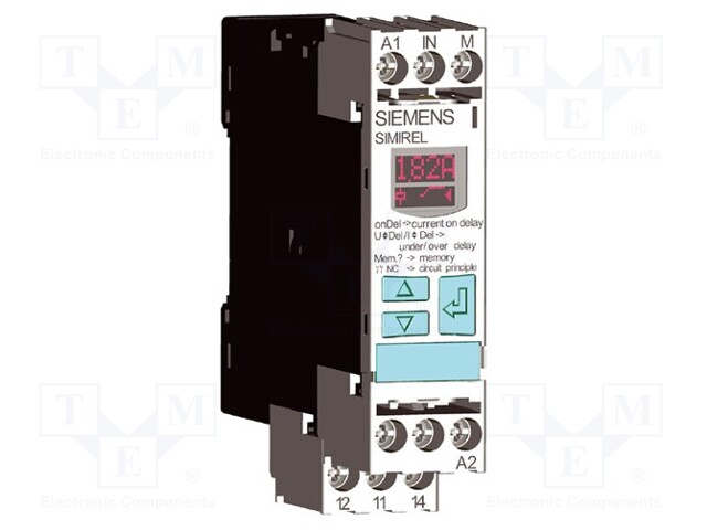 Module: current monitoring relay; AC/DC current; 24÷240VAC; DIN