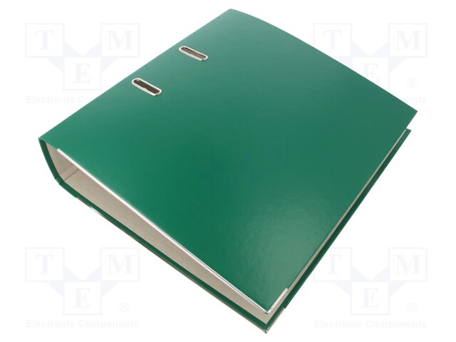 Ring binder; A4; green; W: 75mm