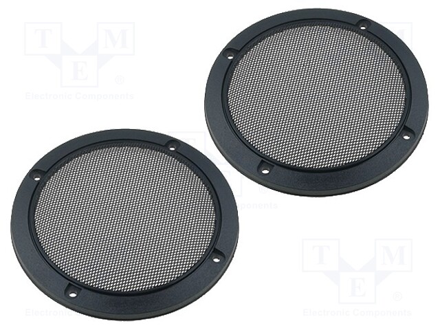 Loudspeaker grille; 130mm; metal