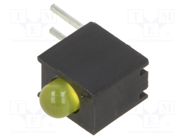 LED; yellow; 3mm; No.of diodes: 1; 2mA; Lens: diffused; 40°; 2÷2.6V