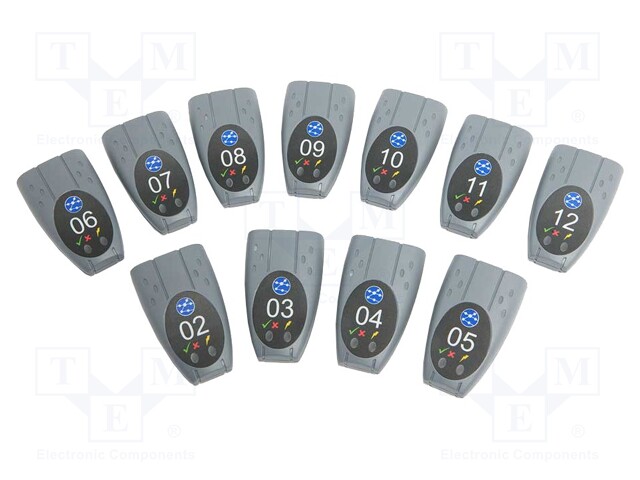 Set of active remotes; 11pcs.