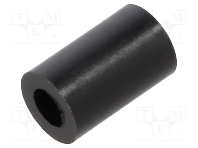 Spacer sleeve; cylindrical; polyamide; L: 8mm; Øout: 5mm; max.110°C