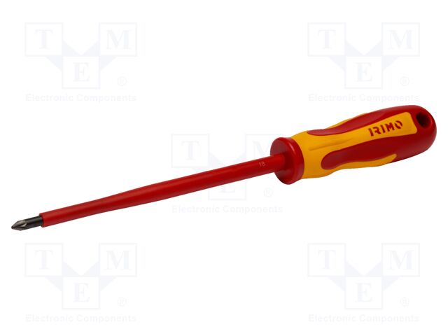 Screwdriver; insulated; Pozidriv®; PZ0; Blade length: 100mm