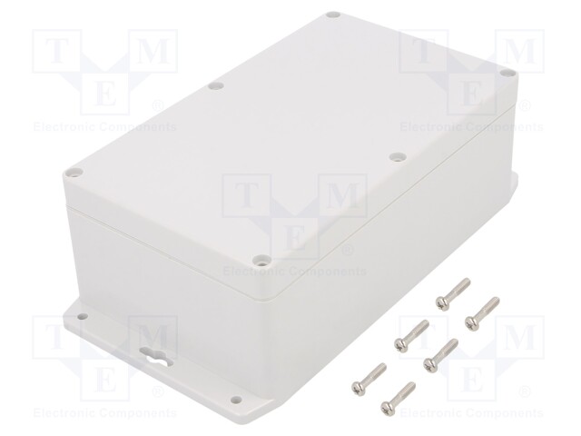 Enclosure: multipurpose; X: 120mm; Y: 200mm; Z: 75mm; polycarbonate