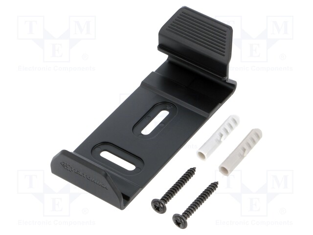 Bracket; plastic; screw