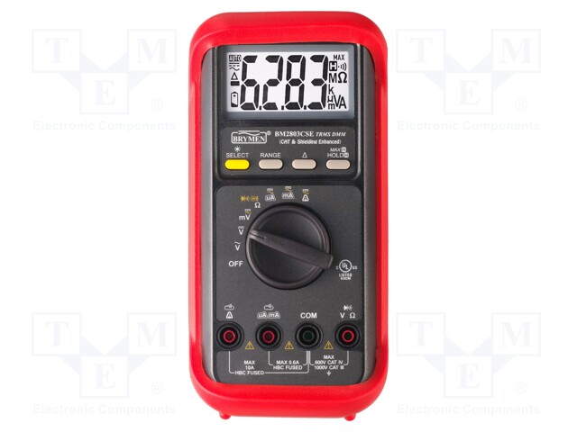 Digital multimeter; LCD; (6000),3 5/6 digits; True RMS