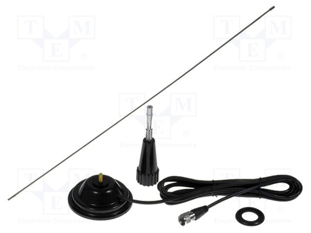 Antenna; CB; Farun JBA 252; 0.96m; 2dBi; 150W; magnet; Len: 4m; UHF