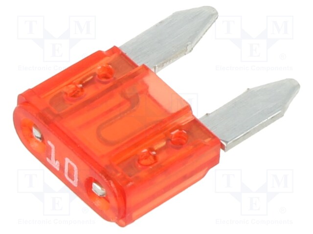 Fuse: fuse; 10A; 32VDC; automotive; 11mm