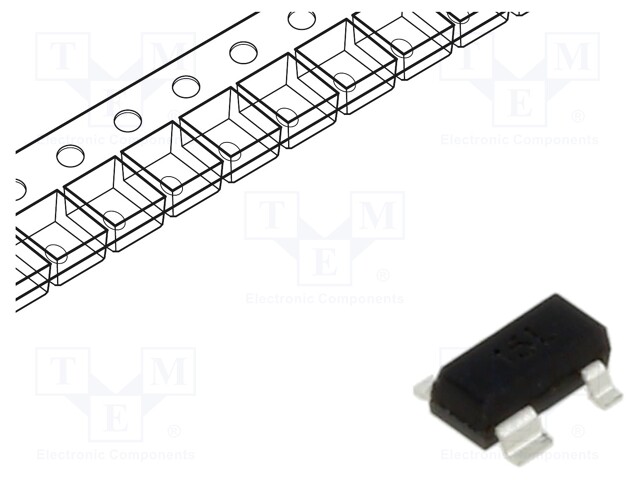 Diode: TVS array; 16.7V; 15A; 500W; bidirectional; SOT143; Ch: 1