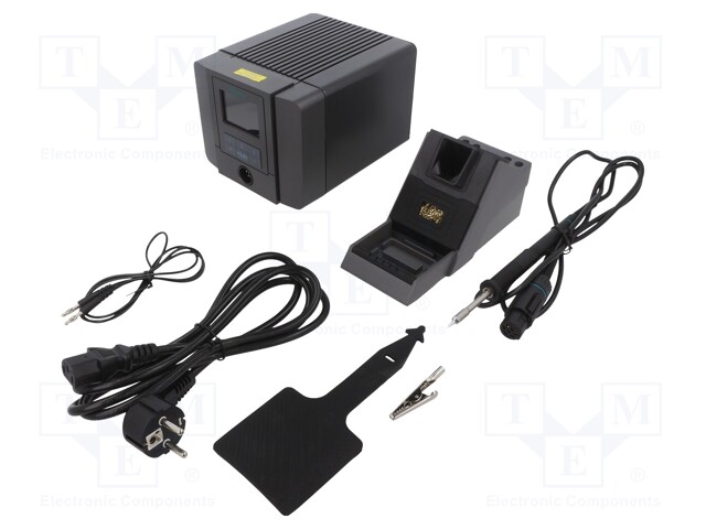 Soldering station; Station power: 150W; 100÷450°C; Display: LCD