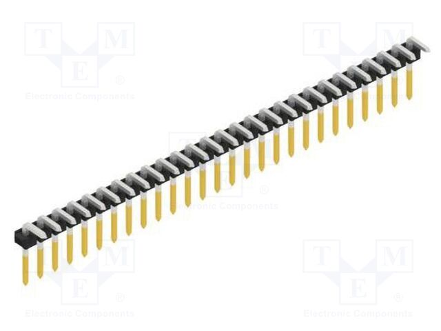 Connector: pin strips; pin header; male; PIN: 27; 2.54mm; THT; 1x27
