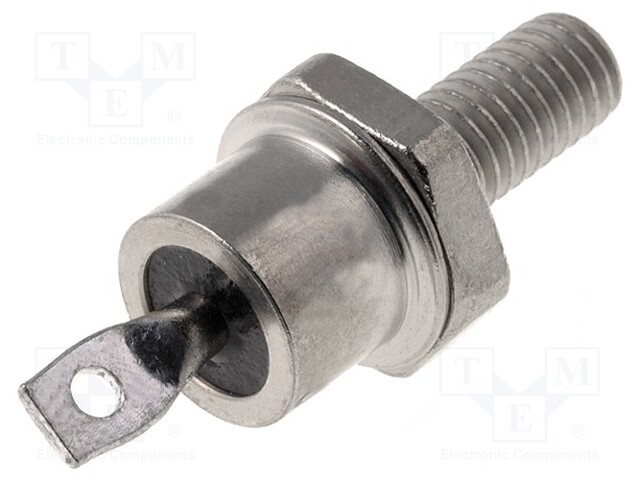 Diode: stud rectifying; 1kV; 1.5V; 20A; anode to stud; DO4; M5