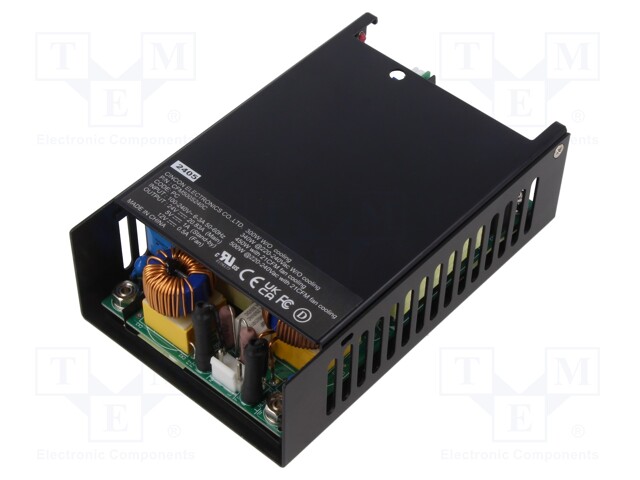 Power supply: switched-mode; open; 500W; 80÷264VAC; 24VDC; 17.08A