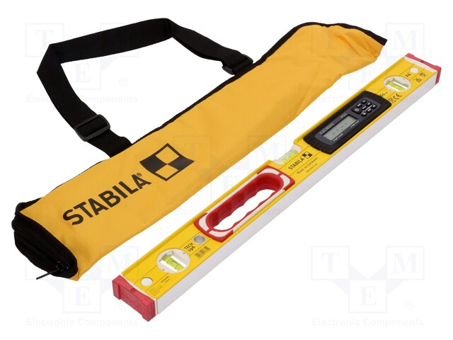 Electronic level; L: 0.61m; IP65
