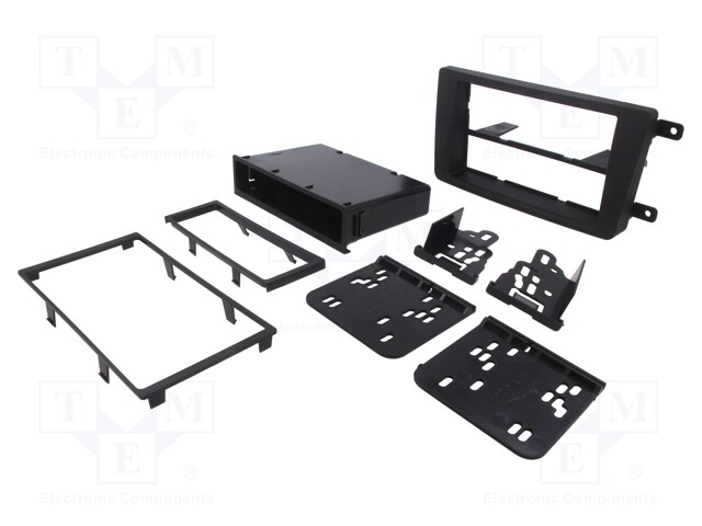 Radio frame; Mazda; 2 ISO; black