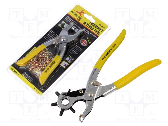 Punching tool; Kit: puncher,crimping tool