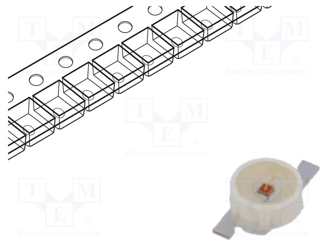 LED; SMD; red; 1.91÷3.78mlm; 560÷1400mcd; Ø2.1mm; 120°; 1.8÷2.55V