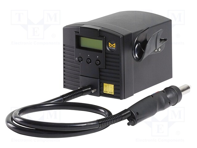 Hot air soldering station; digital,with push-buttons; 600W