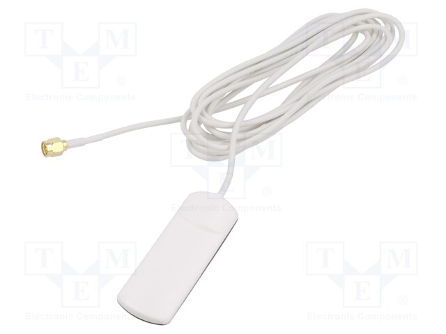 Antenna; ISM,LoRa,RF,SIGFOX,ZigBee; 2.8dBi,3.3dBi; 71x25x7mm