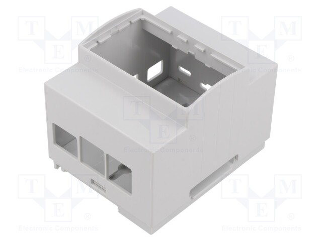 Enclosure: for computer; grey; for DIN rail mounting