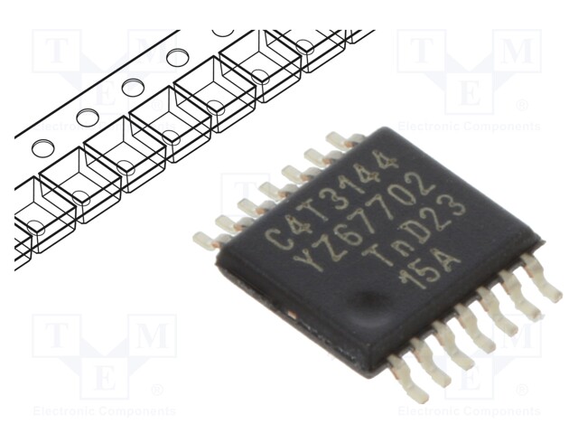 IC: digital; 4bit,buffer,line driver,translator; Ch: 2; CMOS; SMD