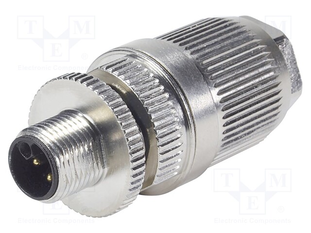 M12 Power IDC male L-coded w/o FE
