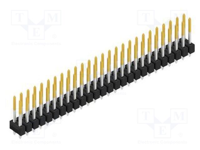 Connector: pin strips; pin header; male; PIN: 52; 2.54mm; THT; 2x26