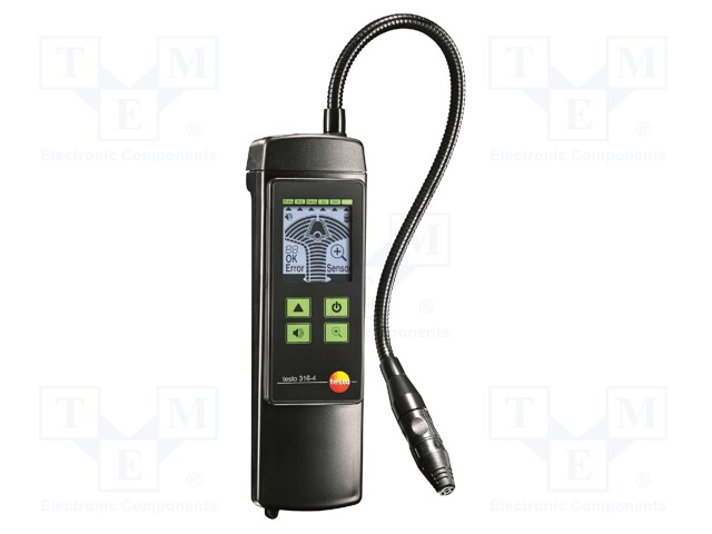 Meter: leak detectors; Features: acoustic and optical alarm