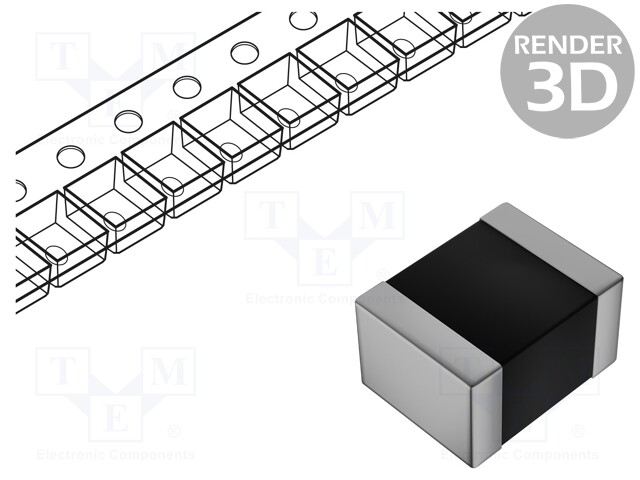 Varistor: metal-oxide; SMD; 1210; 14VAC; 18VDC; 2.5J; 500A; 25V